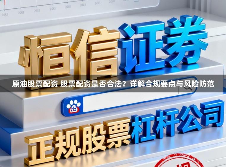 原油股票配资 股票配资是否合法？详解合规要点与风险防范