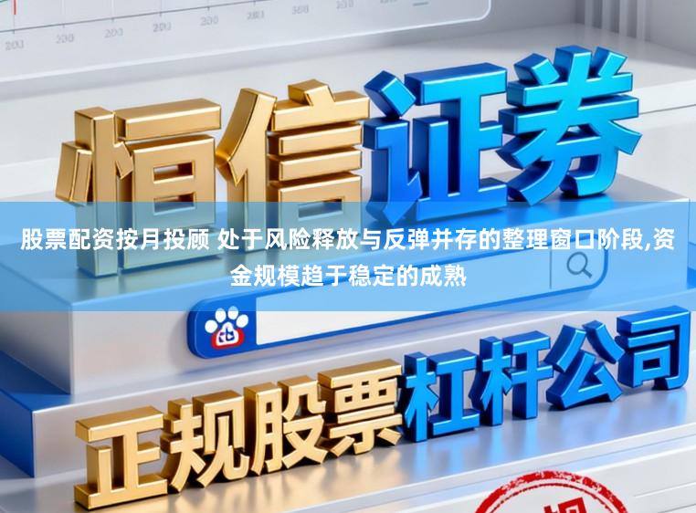股票配资按月投顾 处于风险释放与反弹并存的整理窗口阶段,资金规模趋于稳定的成熟
