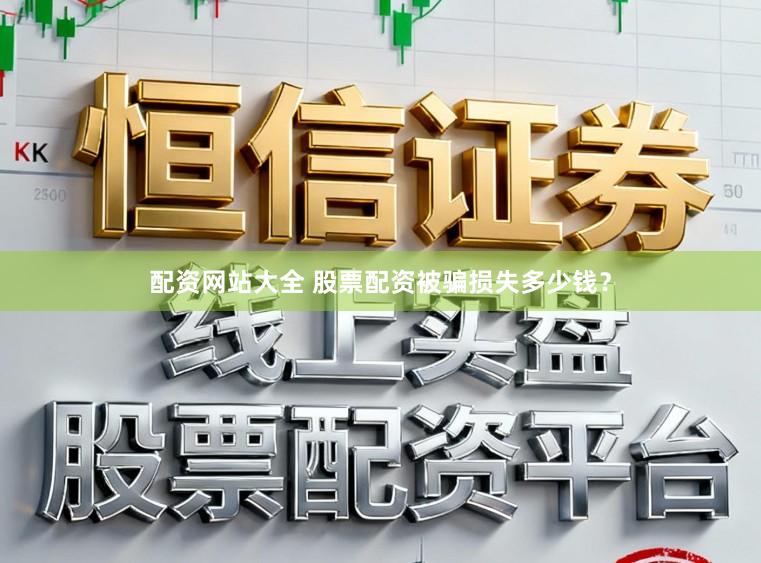 配资网站大全 股票配资被骗损失多少钱？